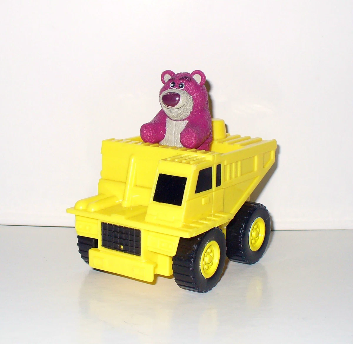 DISNEY PIXAR TOY STORY 3 FIGURE STRAWBERRY BEAR LOT ON DUMP TRUCK