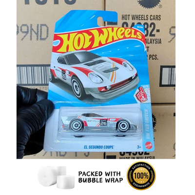 Hot Wheels 2026 Case D El Segundo Coupe 4/10 White Red Color Long Card New