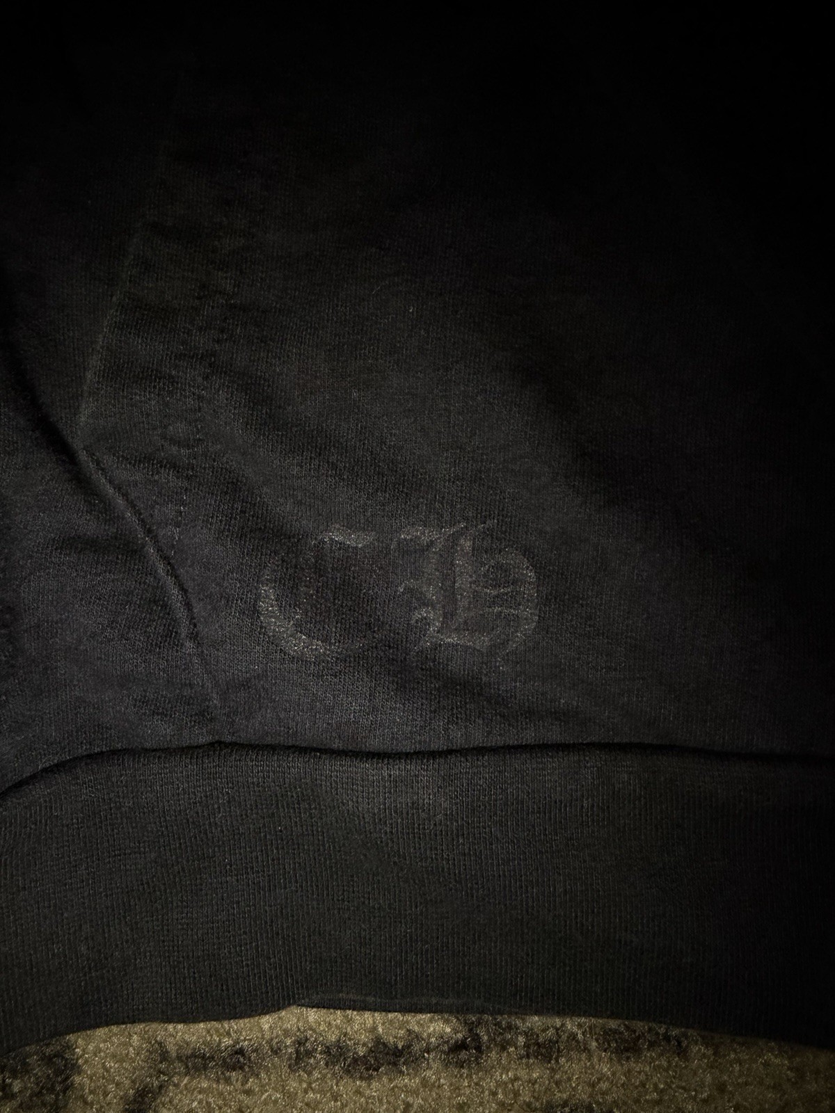 ✅ Authentic Chrome Hearts Monogram Dagger Zip Up … - image 6