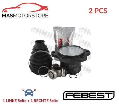 GELENK ANTRIEBSWELLE PAAR FEBEST 3211-ESCIV 2PCS V FÜR GMC SIERRA 2500 HD 224KW