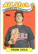 Frank Viola 1989 Topps #406 Minnesota Twins