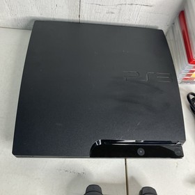 Sony PlayStation 3 Slim PS3 CECH-3001A Console Bundle 10 Games + Digital Games!