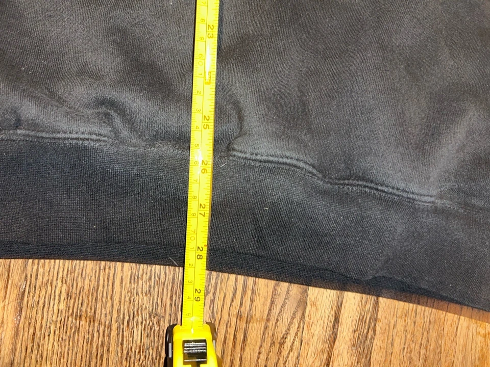 Sudadera con Capucha Grande Pro Club Para Hombre L Pullover Negra Pesada  Foto 3 de 4