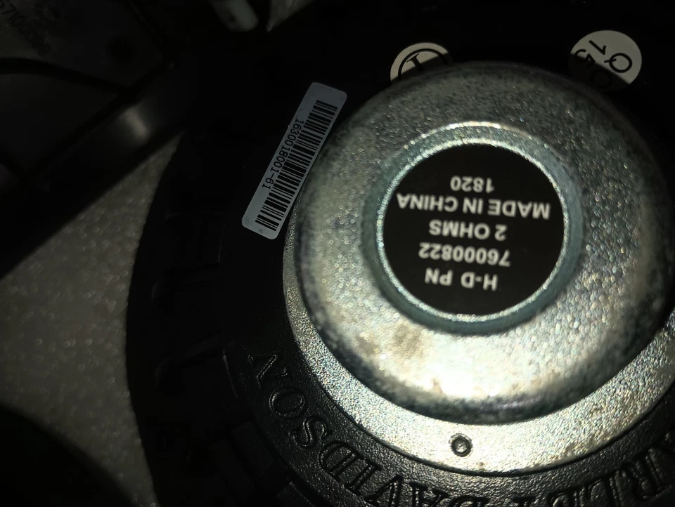 Harley-Davidson Road Glide Speakers 2015 To 2023 With Boom Audio Grills - Image 4 of 4