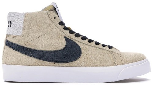 Stussy x Nike SB Zoom Blazer Mid QS Midwest Gold US9 | eBay
