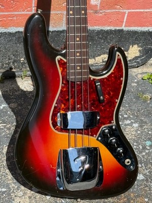 1961 Fender Jazz Bass 1 owner 100% untouched an incredible 1 of a kind Slab !