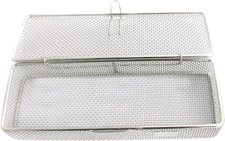 Instrument Tray and Mesh Perforated Baskets Sterilization Tray 9"