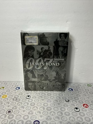 James Bond Ultimate Edition - Vol. 4 (DVD, 2006, 10-Disc Set) - New - FastShip!