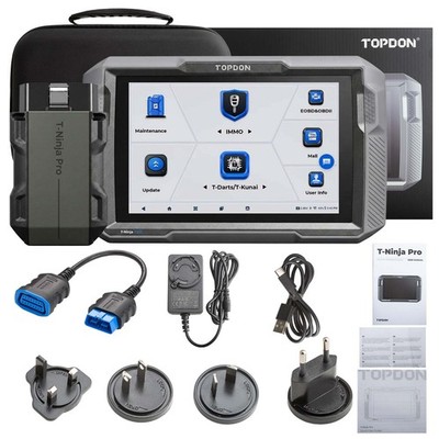 Neu TOPDON T-Ninja Pro Progarmmer Remote Control Learning  OBD2 Scanner