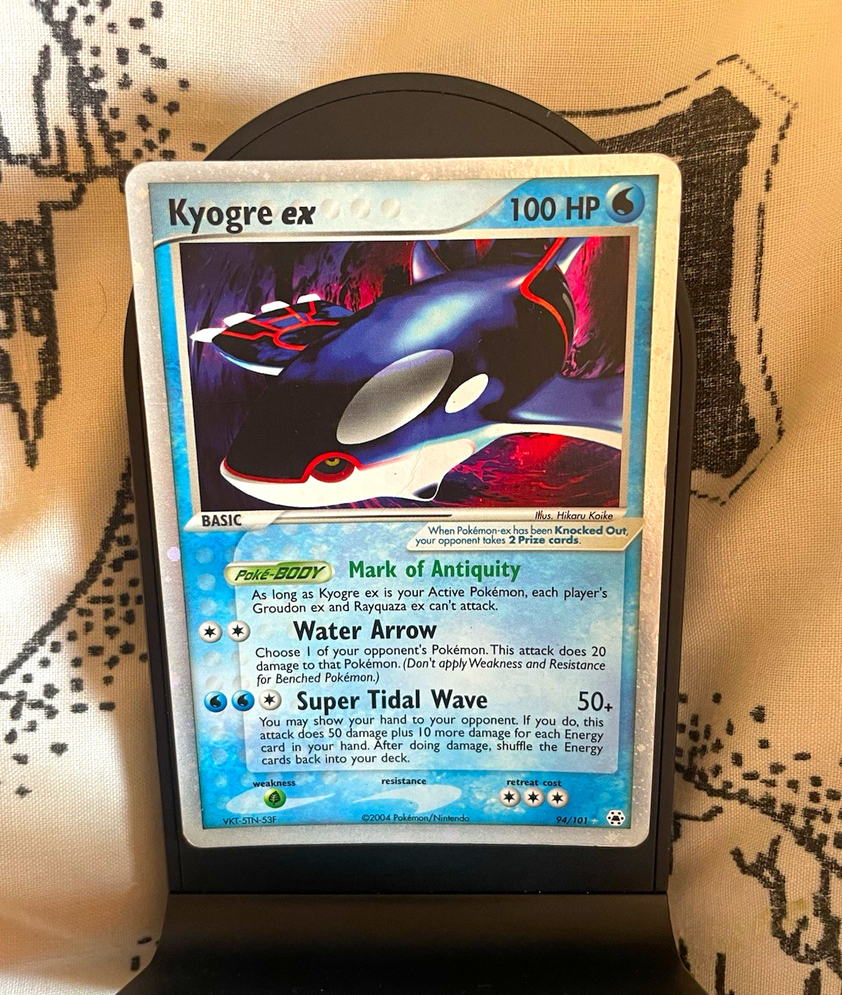 Kyogre ex 94/101 - 2004 Pokémon TCG EX Hidden Legends Holo Ultra Rare