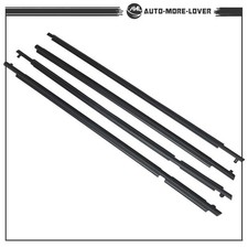 4pcs For Toyota Rav4 2006 2007 2008 Black Window Weatherstrip Seal Belts Outer