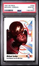 PSA 10 1991-92 Skybox Michael Jordan #334 Chicago Bulls GEM MINT HOF GOAT