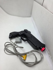 Dual shock  Light Gun for Sega Saturn & Playstation 1 PSone for Guncon games O17