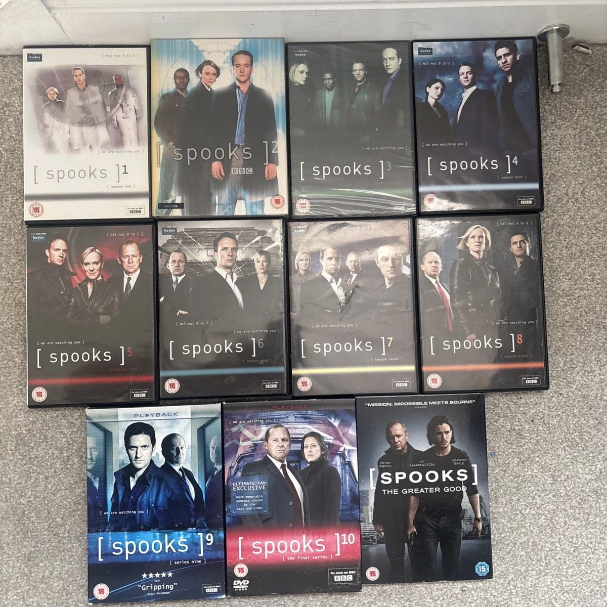Spooks Complete Box Set for sale | eBay UK