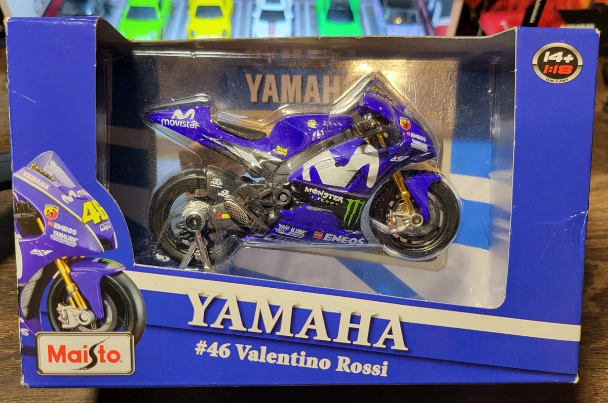 Maisto Yamaha YZR-M1 Contemporary Manufacture Diecast Motorcycles