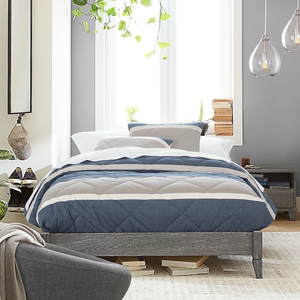 Pottery Barn Teen Beachstone Stripe Twin/Twin XL Comforter