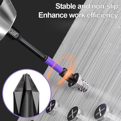 24PCS Magnetic Anti-Slip PH2 Impact Cross Driver Screwdriver Drill Bit Tool Set - Picture 7 of 17
