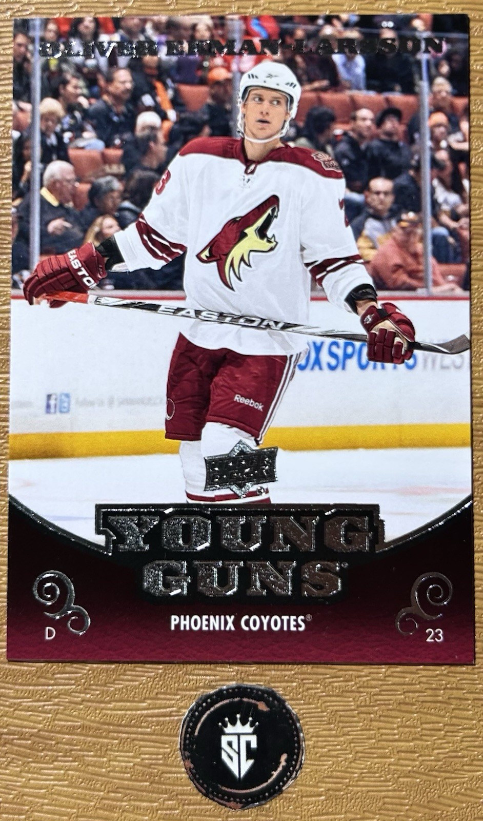 Oliver Ekman-Larsson 2010-11 Upper Deck Series 2 Young Guns Rookie #488