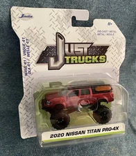 (1) JADA Just Trucks 1:64 2020 NISSAN TITAN PRO-4X  Red Wave 41