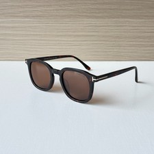 Tom Ford TF0975 Havana Sunglasses Brown Lens Oval 52-13-145 Made in Italy