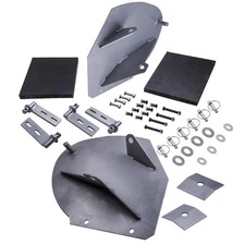 Snow Plow Blade Wing Extensions Extenders additional 20" width Kit for PW22 Wing