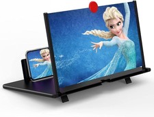 18" Screen Magnifier 3D HD Cell Phone Magnifing Screen Enlarger Projector