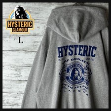 Hysteric Glamour Hisgirl Hoodie Big Logo Casual Vintage Used