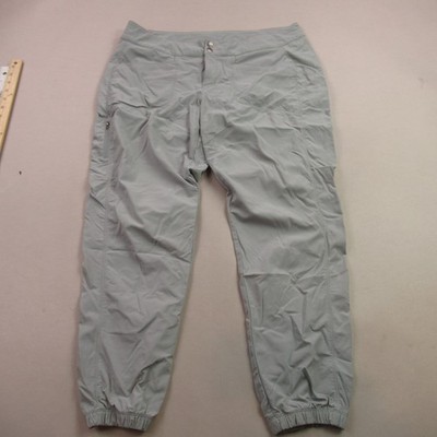 Marmot Pants Womens 12 Chino Outdoors Pockets Lightweight Straight Leg Gray