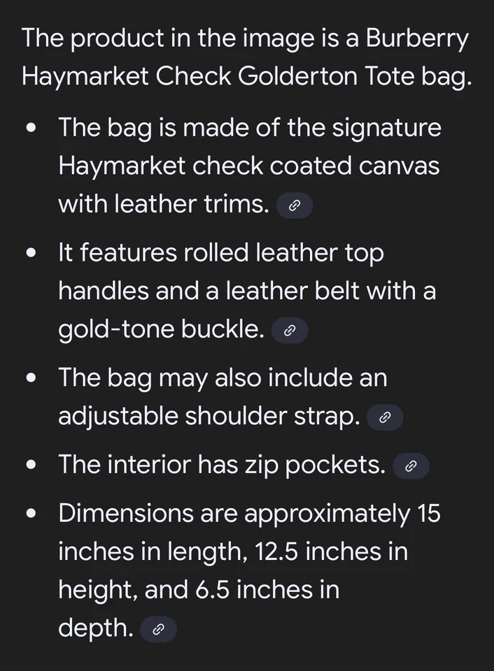 Bolso Cartera Burberry Haymarket Nova Check Foto 3 de 4