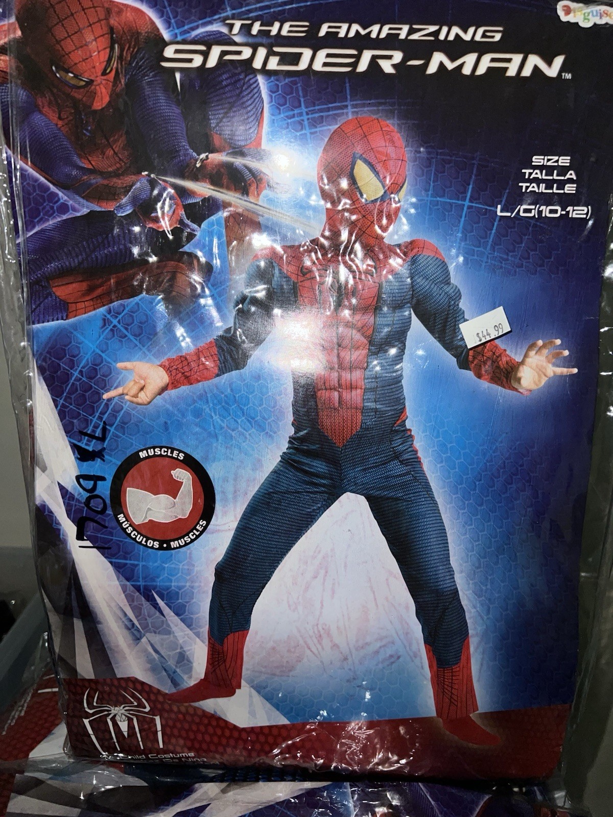 Large 10-12 Marvel Licensed