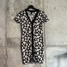 Forever 21 Sunflower Summer Mini Dress Small Woman’s Fitted