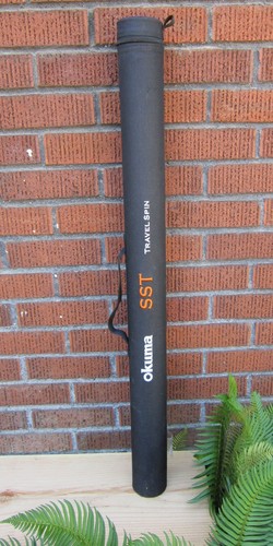 OKUMA SST Travel Spin HARD TUBE FISHING ROD CASE (ONLY) Lined 36 3/4" x 3"