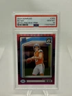 2024 Panini Donruss - Rated Rookie Bo Nix #369 Optic Preview Pink Prizm (RC)