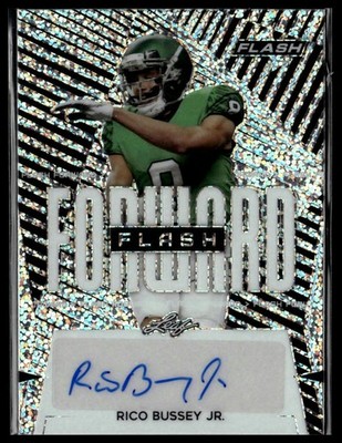 2021 Leaf Flash #FF-RBJ Rico Bussey Jr. Flash Forward Autographs