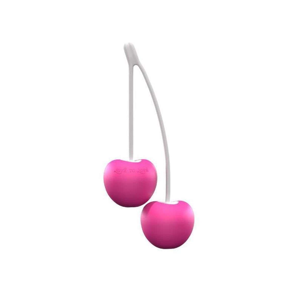 Love to Love Cherry Love Duoballs Geisha Kugeln im Kirsch-Design, ultra-leise