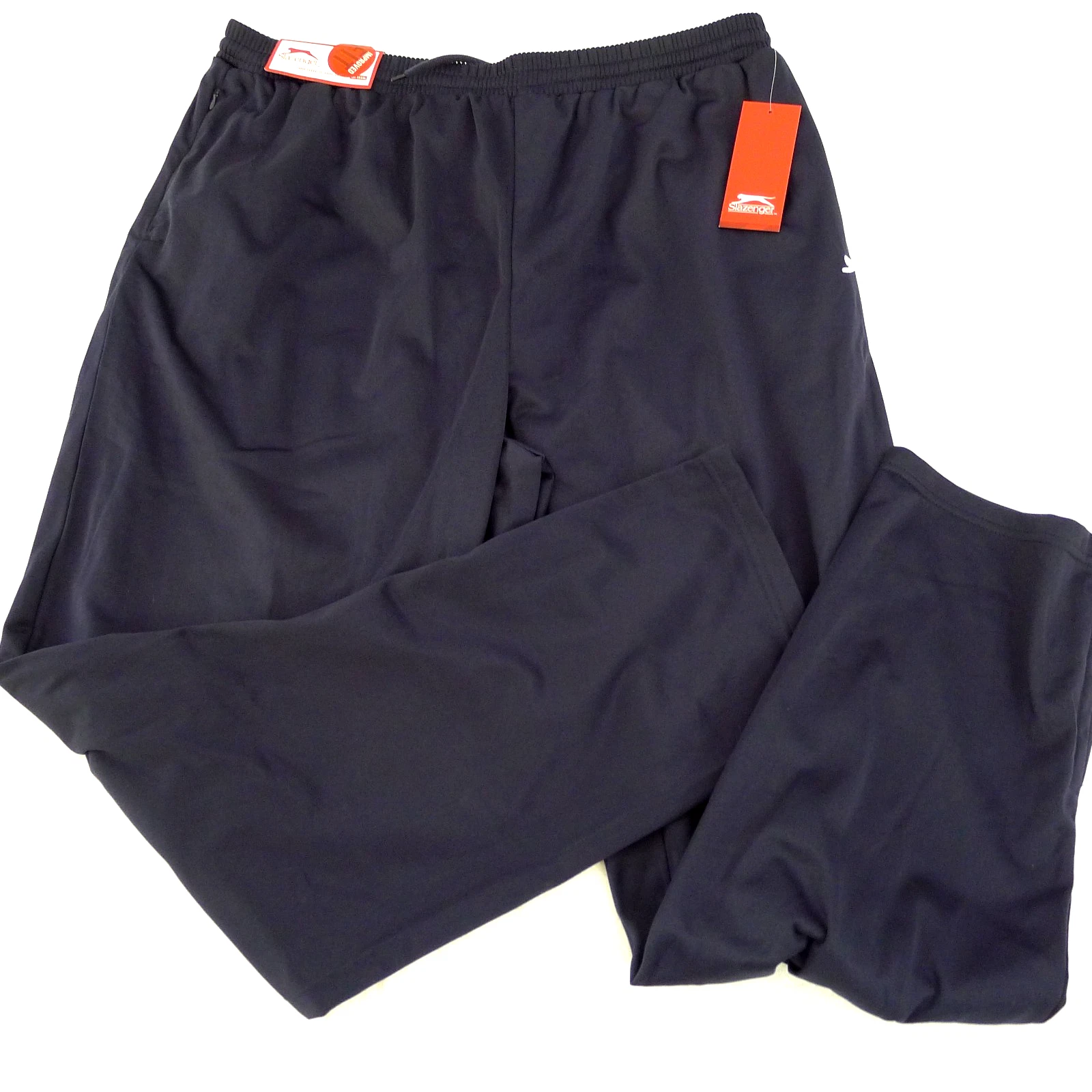 Slazenger Poly Pant Snr Mens 4XL 36''-44'' Blue Joggers NWT