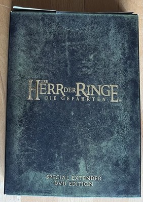 Herr der Ringe Gefährten Special Extended DVD Peter Jackson Wood Blanchett Lee