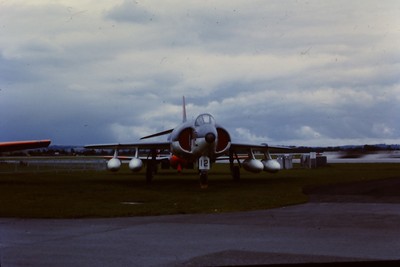 Aviation Aircraft Slide - Royal Navy Supermarine Scimitar - XD317 - August 1970