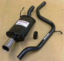 Ford Puma 1.7 Sportex Race Exhaust System Single 3" Tailpipe