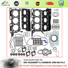 Engine Head Gasket Kit W Bolts For Ford F-150 3.5l Turbo 2016-2020 Hs26680pt-3