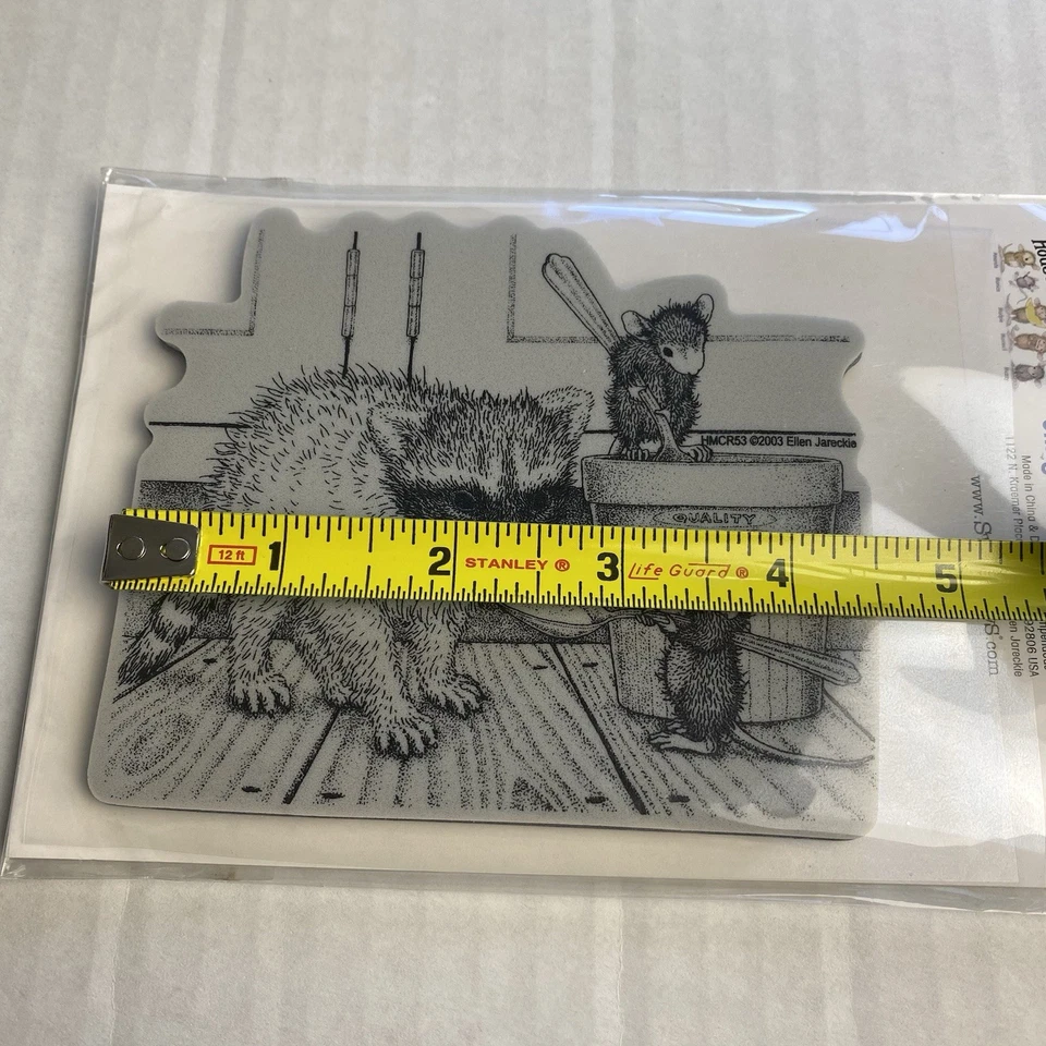 Stampendous House Mouse Designs sello adhesivo HMCR53 Ice Cream Bandit nuevo Foto 2 de 2