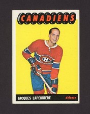 1965-66 TOPPS #3 JACQUES LAPERRIERE   27811