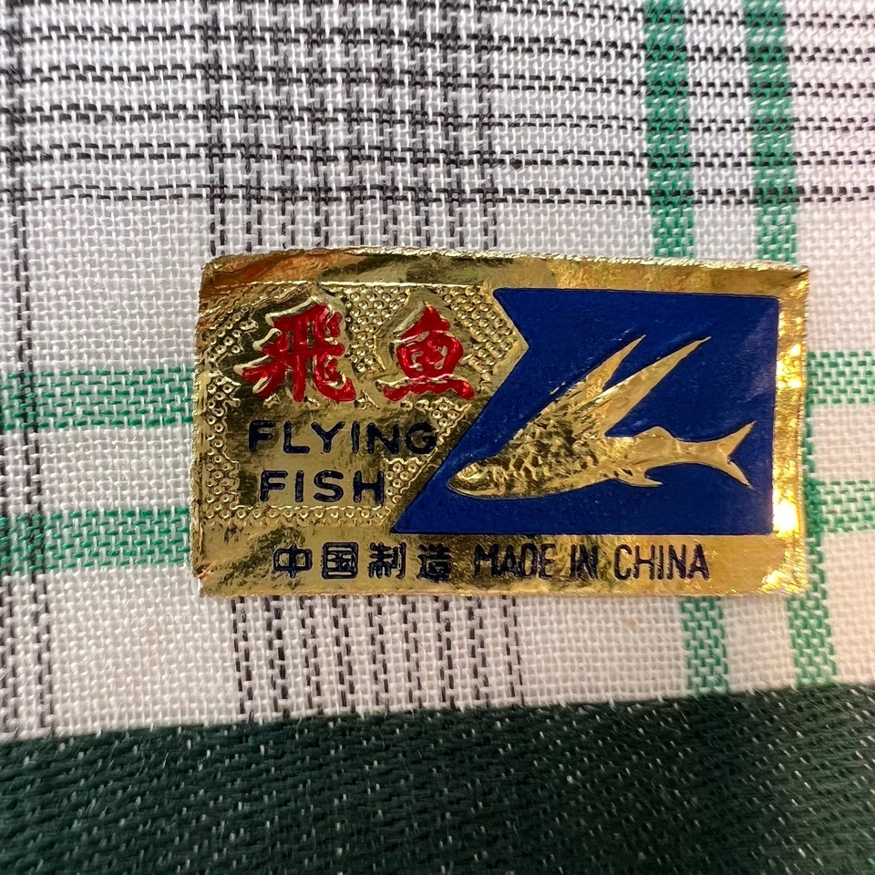 PAÑUELO HOMBRE ALGODÓN CUADROS Y CUADROS VERDE VINTAGE 17" Foto 3 de 4