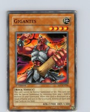 Yu-Gi-Oh TCG Gigantes SD7-EN006 1st Edition Regular Common Card Played MP