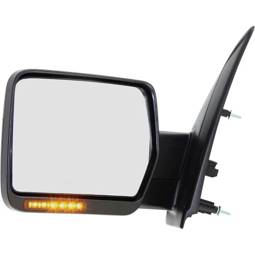 Power Mirror For 2009-2010 Ford F-150 Driver Side Heated Textured Signal Light