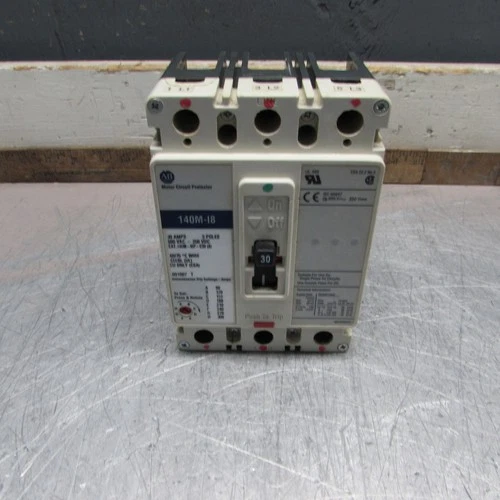 Allen Bradley 140M-I8P-C30 , CIRCUIT BREAKER, 3P/30A /600V, CLEAN! MAKE OFFER!