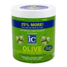 Fantasia IC Hair Polisher Olive Oil Styling Gel, 20 Oz