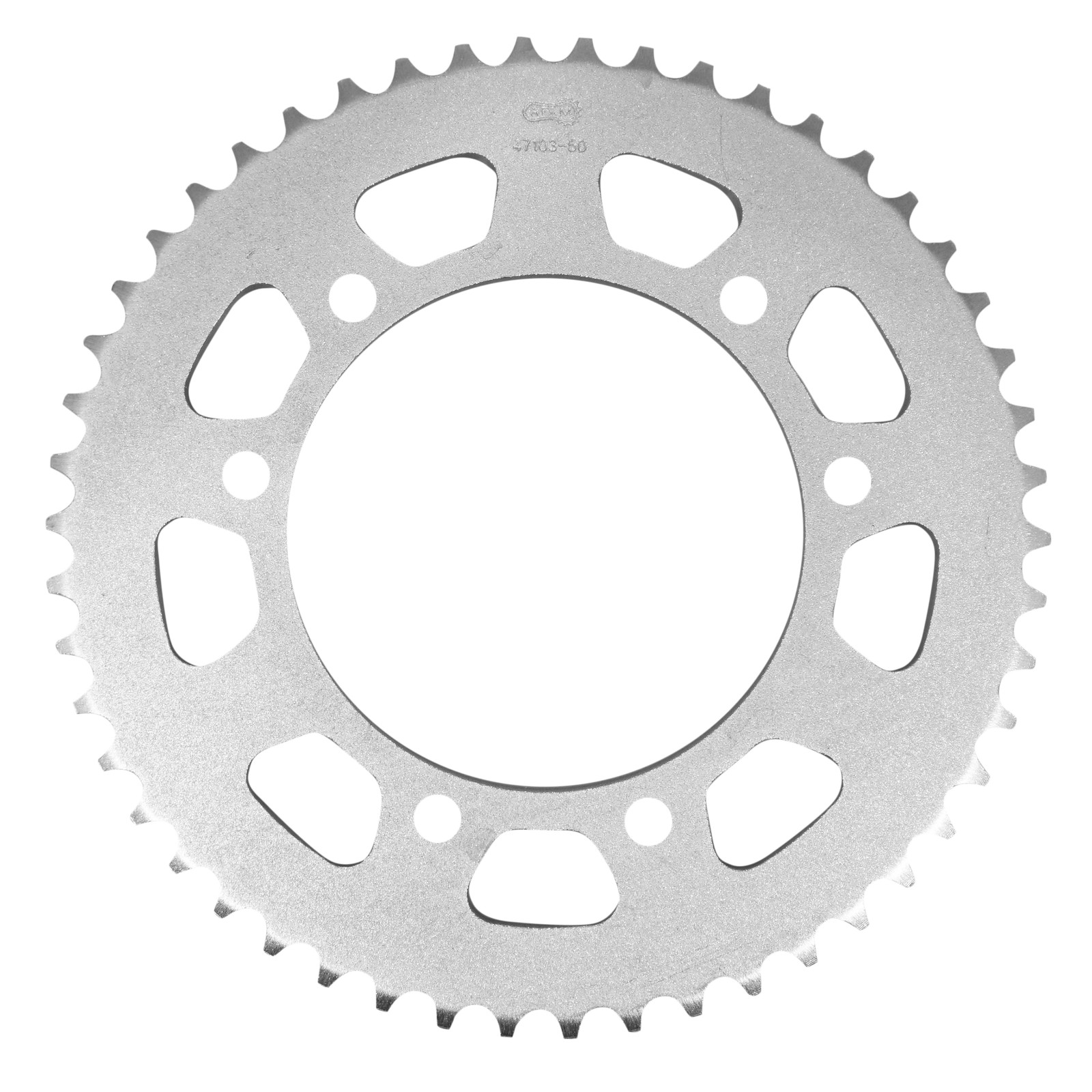 Couronne 50 dents adaptable pour Aprilia RX et Derbi Senda X-Race 50cc
