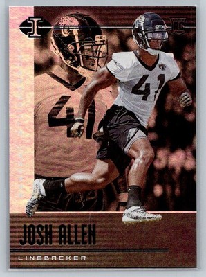 2019 Panini Illusions #53 Josh Allen Rookie Retail Jacksonville Jaguars E55