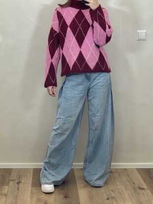 ELIAS RUMELIS Jeans ''EIREEN''  High Rise Wide Leg Fenceblue  Gr. 24 (M6)